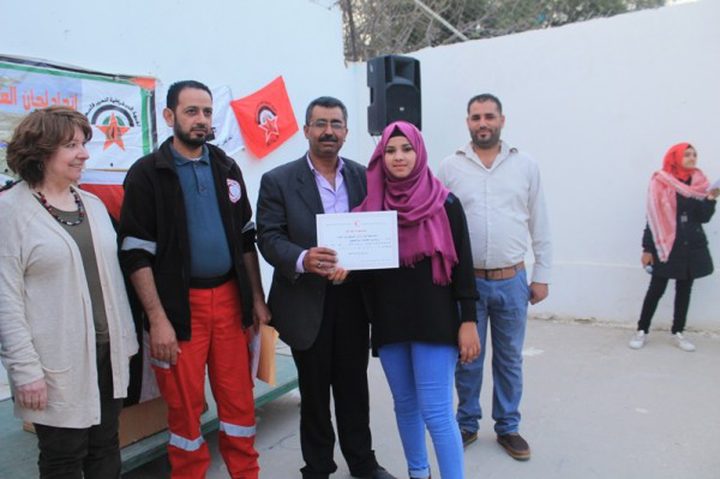 "العمل النسائي" يخرج دورة الإسعاف الأولي بأريحا