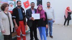 "العمل النسائي" يخرج دورة الإسعاف الأولي بأريحا