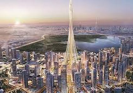 انتهاء أعمال الأساس لأطول برج في العالم