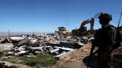 قوات الاحتلال تستمر في الهدم فالاغوار