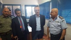 وزير العدل يتفقد مركز اصلاح وتأهيل أريحا