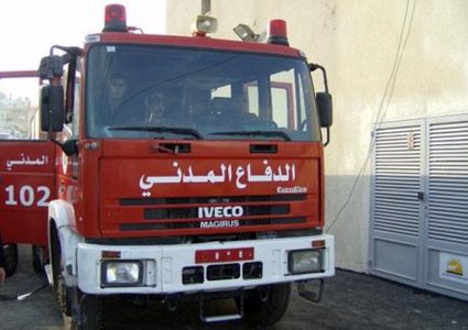 اندلاع حريق بمنزل في القبيبة