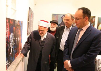 افتتاح معرض بيلسان للفن التشكيلي