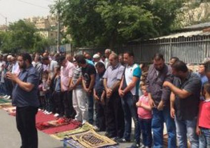 "جمعة" العيسوية احتجاجٌ على هدم المنازل