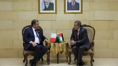 الفتياني يؤكد العلاقات الفلسطينية المالطية