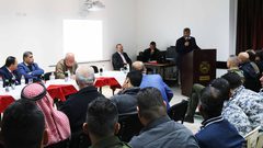 ندوة في قلقيلية بعنوان "الاستيطان وأثره في حل الدولتين"