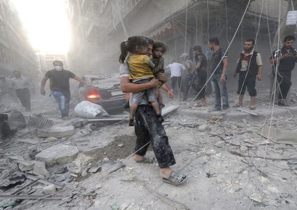 قتلى وجرحى بقصف روسي على حلب وإدلب