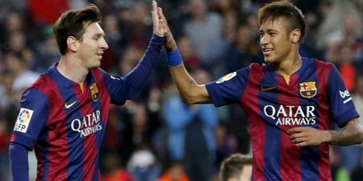 البرازيلي نيمار يتفوق على ميسي