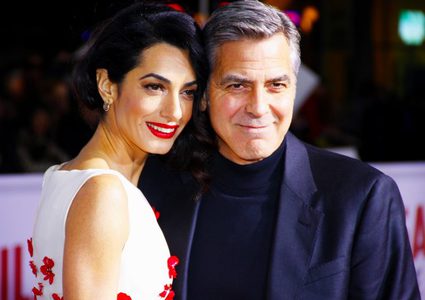 أمل ترفض إقتراحات جورج لتسمية طفليهما