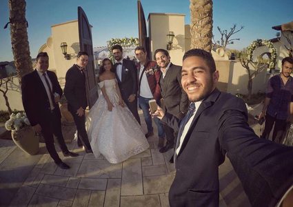 زفاف كارمن سليمان وفستان زفاف للأميرات