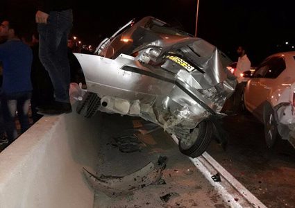 إصابة ثمانية بحادث في قرية عرعرة