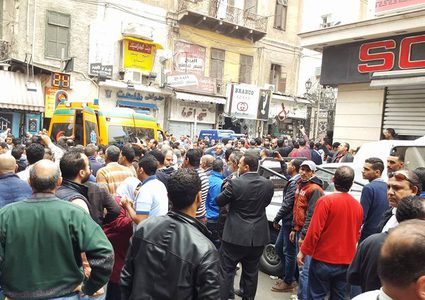 انفجار في كنيسة مار مرقس بالإسكندرية