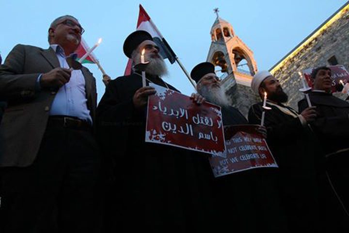 بيت لحم تتضامن مع في مصر