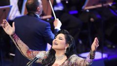 أحلام في دار الأوبرا الكويتية وفستان ينال إعجاب رواد السوشال ميديا