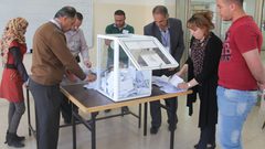 انطلاق الإنتخابات بجامعة فلسطين الأهلية