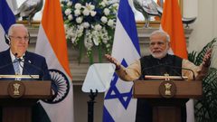 توقيع صفقات عسكرية جديدة بين الهند واسرائيل