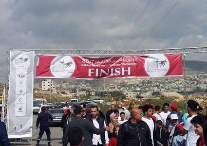 المارثون الرياضي "من حاجز لحاجز" رفضا للحواجز الإسرائيلية