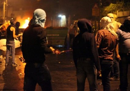 أربع إصابات بمواجهات في طمون