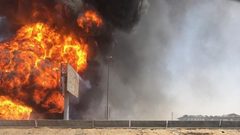 إصابة 5 أشخاص بانفجار خط غاز في القاهرة