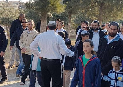 109 مستوطن يقتحم الأقصى