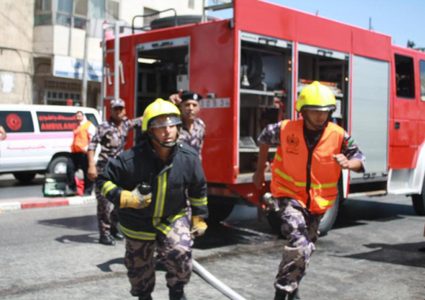 الدفاع المدني يتعامل مع 31 حادث حريق