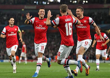 أرسنال يفوز على ميدلسبره بالدوري الإنجليزي
