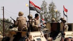 مقتل شرطي مصري وخسائر "لداعش" بسيناء