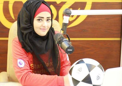 ساجدة السويطي .. تمثيل الوطن من بوابة الرياضة