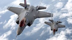 ثلاث طائرات F-35 في طريقها إلى إسرائيل