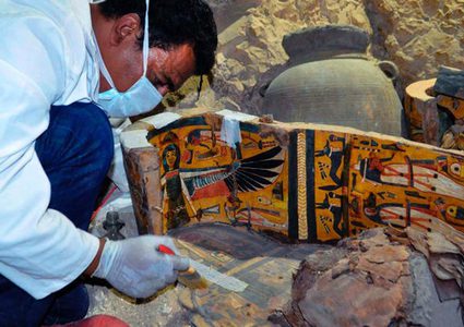 وزارة الآثار المصرية تكتشف 8 مومياوات
