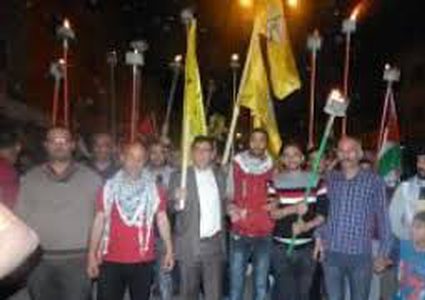 عسكر: خيمة تضامن مع الاسرى امام مدخل المخيم