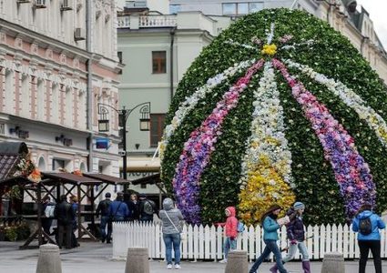 إنطلاق مهرجان عيد الفصح الروسي في موسكو