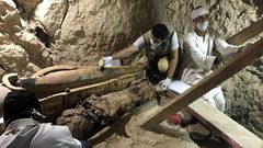 إكتشاف مقبرة لقاضي فرعوني
