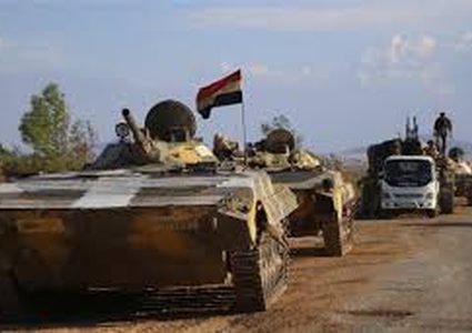 الجيش السوري يسيطر على مساحات واسفة بريف حماة