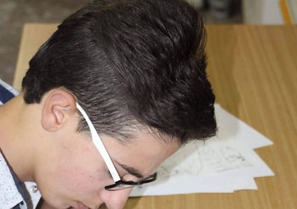 رسومات الطفل المشني تشق طريقها إلى عالم الكاريكاتير