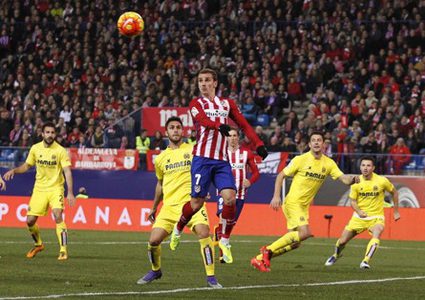 أتلتيكو مدريد يخسر على ملعبه أمام فياريال