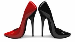 إتيكيت إرتداء الكعب العالي