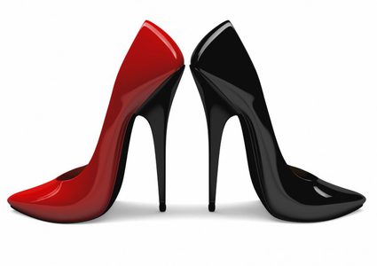 إتيكيت إرتداء الكعب العالي