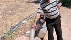 الاحتلال يدمر شبكة مياه بردلة