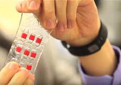 ضمادات ذكية تخبر بنسبة الشفاء