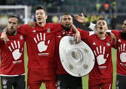 بايرن ميويخ يتوج بلقب الدوري الالماني