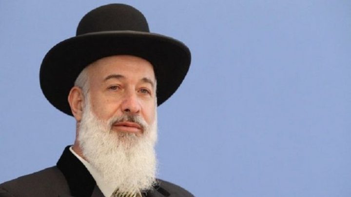 سجن الحاخام الإسرائيلي الأكبر السابق