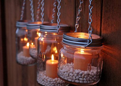 أفكار لإعادة إستخدام المرطبانات