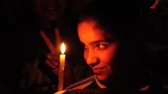 ليلة مظلمة في طوباس تضامناُ مع الاسرى