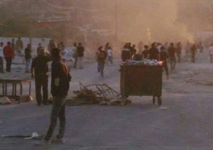 9 إصابات خلال مواجهات مع الاحتلال بنابلس