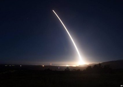 أمريكا تختبر صواريخ مينيتمان 3 العابرة للقارات