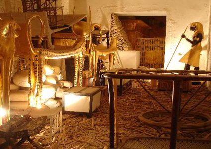 معرض للأثار الجنائزية لتوت عنخ أمون