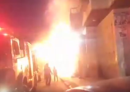 6 إصابات جراء انفجار داخل مطعم في نابلس (فيديو)