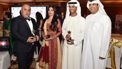 بسام الترك وفايز السعيد ولجين عمران مكرمون في الهند