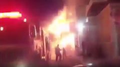 مواجهة مع النار في سبيل حماية الأخرين